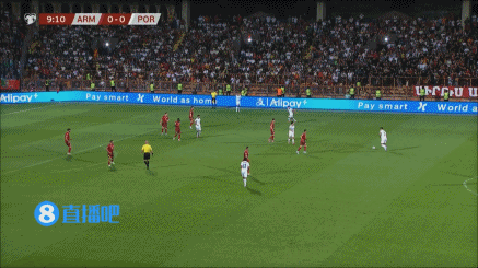 半场-葡萄牙暂3-0亚美尼亚 C罗生涯941球坎塞洛传射菲利克斯破门