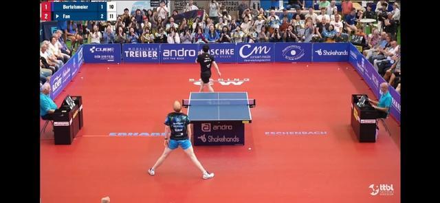 德甲首胜！樊振东取两连胜，萨尔布吕肯赛季首胜3-1科尼希斯霍芬